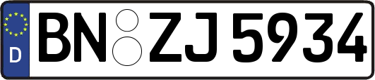 BN-ZJ5934