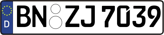 BN-ZJ7039