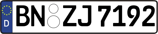 BN-ZJ7192