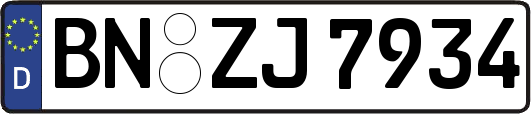 BN-ZJ7934