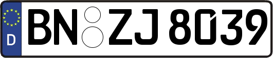 BN-ZJ8039