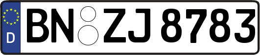 BN-ZJ8783