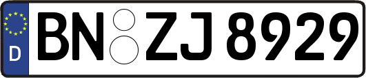 BN-ZJ8929