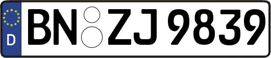 BN-ZJ9839