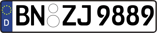 BN-ZJ9889