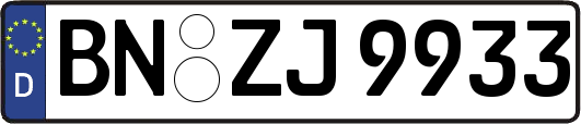 BN-ZJ9933