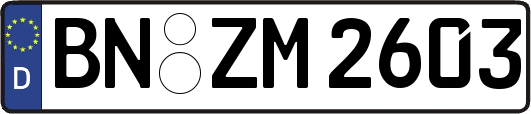 BN-ZM2603