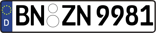 BN-ZN9981