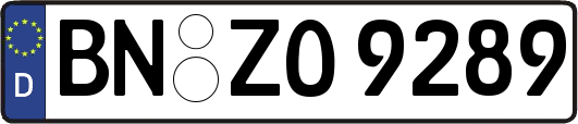 BN-ZO9289