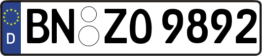 BN-ZO9892