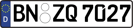 BN-ZQ7027