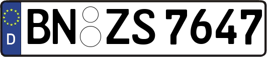 BN-ZS7647