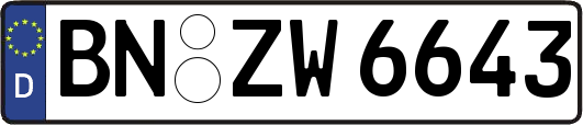 BN-ZW6643