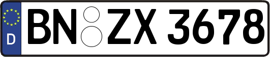 BN-ZX3678