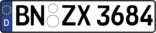 BN-ZX3684