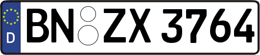 BN-ZX3764