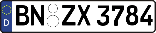 BN-ZX3784