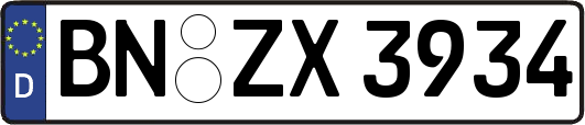 BN-ZX3934