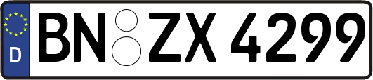 BN-ZX4299