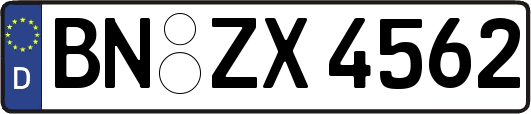 BN-ZX4562