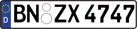 BN-ZX4747