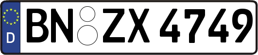BN-ZX4749