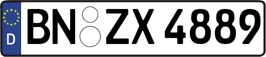 BN-ZX4889