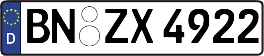 BN-ZX4922