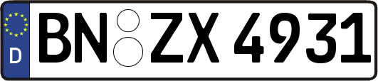 BN-ZX4931