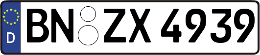 BN-ZX4939