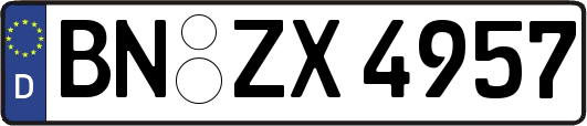 BN-ZX4957