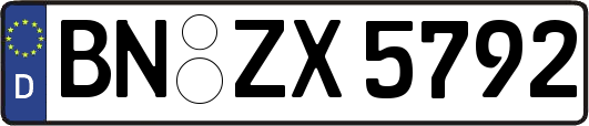BN-ZX5792