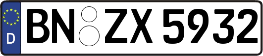 BN-ZX5932