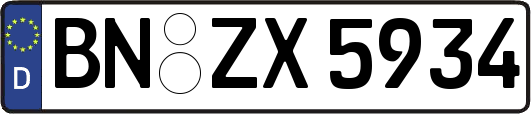 BN-ZX5934