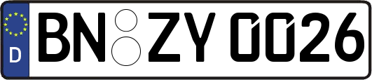 BN-ZY0026