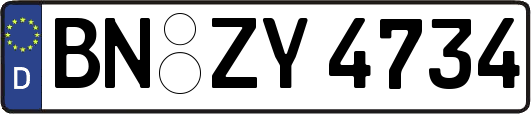 BN-ZY4734
