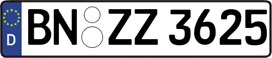 BN-ZZ3625