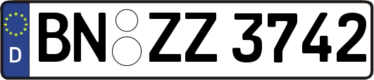 BN-ZZ3742