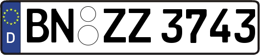 BN-ZZ3743