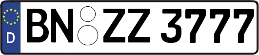 BN-ZZ3777