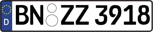 BN-ZZ3918