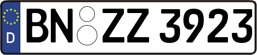 BN-ZZ3923