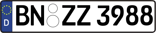 BN-ZZ3988