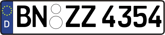 BN-ZZ4354