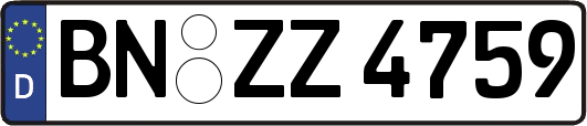 BN-ZZ4759