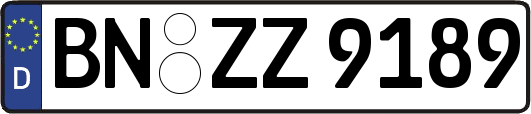 BN-ZZ9189