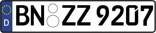 BN-ZZ9207