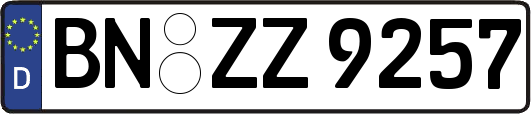 BN-ZZ9257