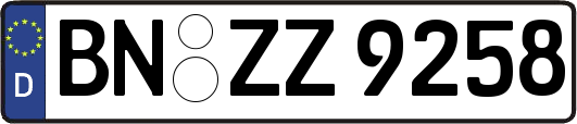 BN-ZZ9258