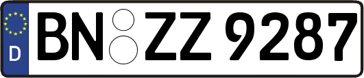 BN-ZZ9287